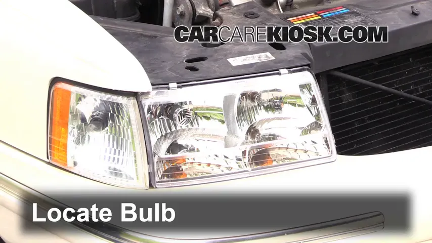 1997 Cadillac DeVille 4.6L V8 Sedan Lights Highbeam (replace bulb)